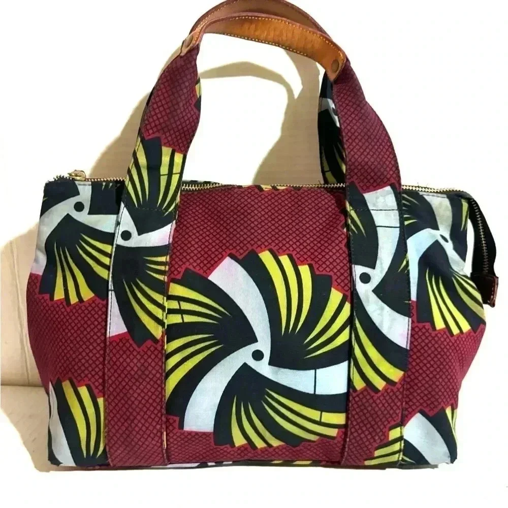 MZ Wallace multicolor print satchel handbag
